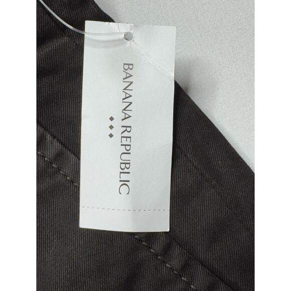 NWT Banana Republic Men's Athletic Fit Brown Lived-In Chino Pants - Size 36x33 - Picture 7 of 10